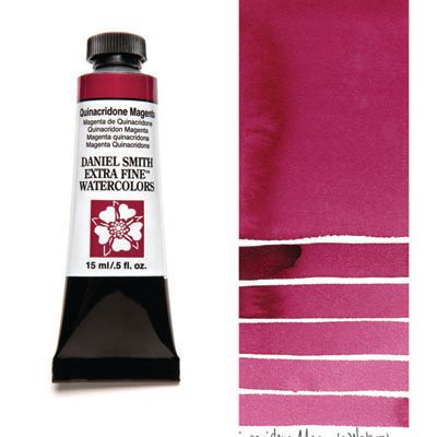 DANIEL SMITH W/C 15ML QUINACRIDONE MAGENTA