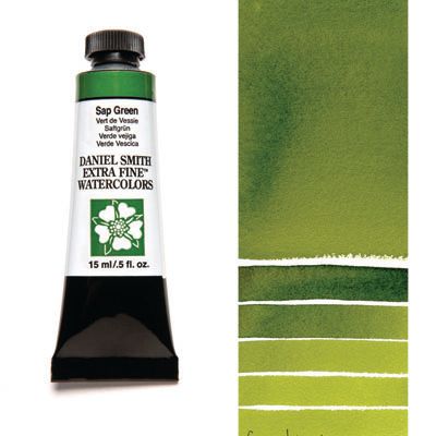 DANIEL SMITH W/C 15ML SAP GREEN