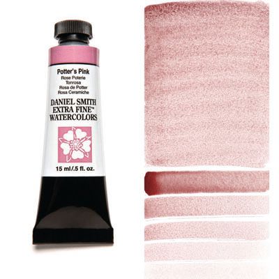 DANIEL SMITH W/C 15ML POTTERS PINK