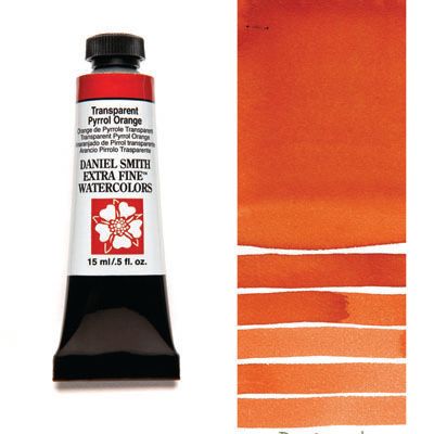 DANIEL SMITH W/C 15ML TRANSPARENT PYRROL ORANGE