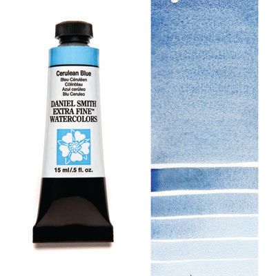 DANIEL SMITH W/C 15ML CERULEAN BLUE