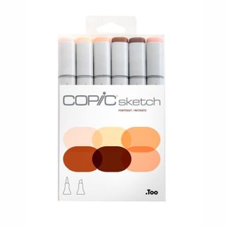 COPIC SKETCH MARKER SET 6 PORTRAIT