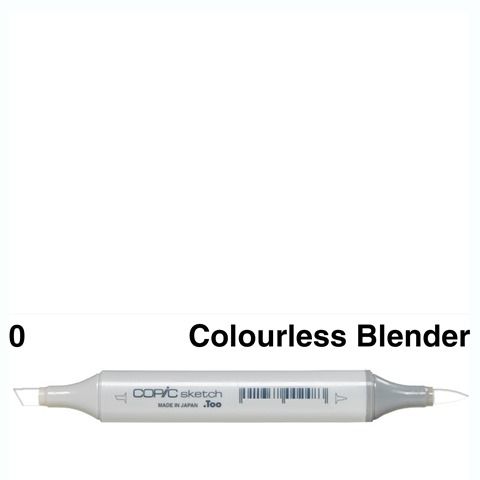 Copic Sketch Marker, 0-Colorless Blender