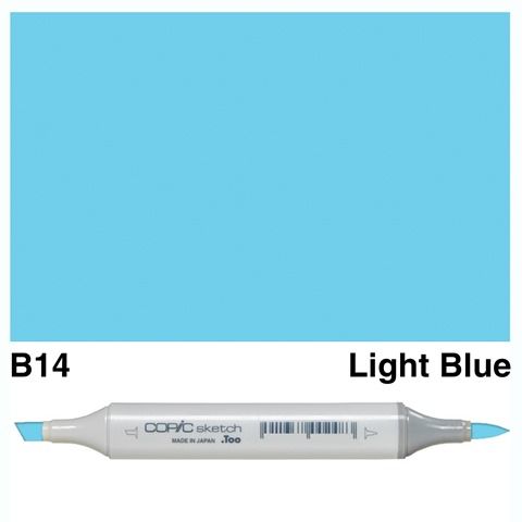 COPIC SKETCH MARKER B14 LIGHT BLUE