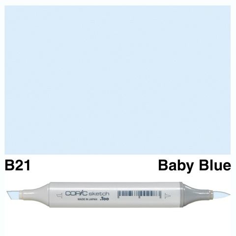 COPIC SKETCH MARKER B21 BABY BLUE
