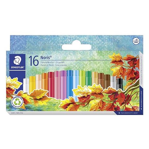 STAEDTLER NORIS OIL PASTELS PKT 16