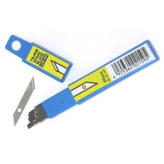 TAJIMA LCB-10A ART KNIFE BLADES PKT 20