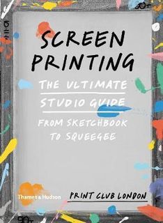 SCREENPRINTING SKETCHBOOK TO SQUEEGEE