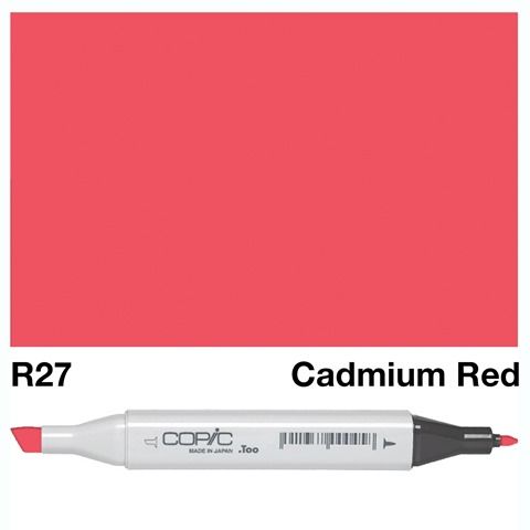 COPIC CLASSIC MARKER R27 CADMIUM RED