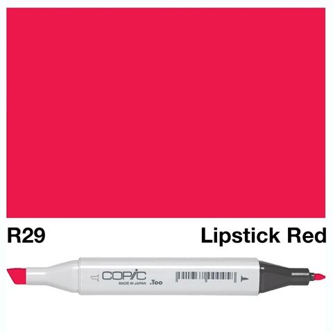 COPIC CLASSIC MARKER R29 LIPSTICK RED