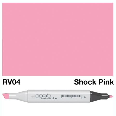 COPIC CLASSIC MARKER RV04 SHOCK PINK