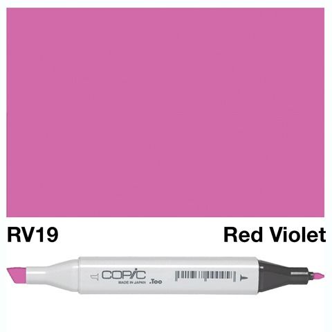 COPIC CLASSIC MARKER RV19 RED VIOLET