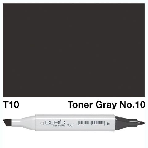 COPIC CLASSIC MARKER T10 TONER GRAY NO 10