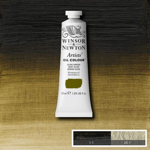 W&N ARTISTS OIL 37ML OLIVE GREEN S2