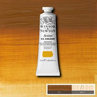 W&N ARTISTS OIL 37ML RAW SIENNA S1