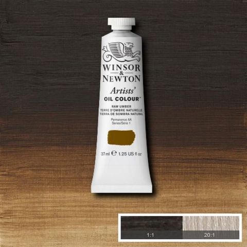 W&N ARTISTS OIL 37ML RAW UMBER S1