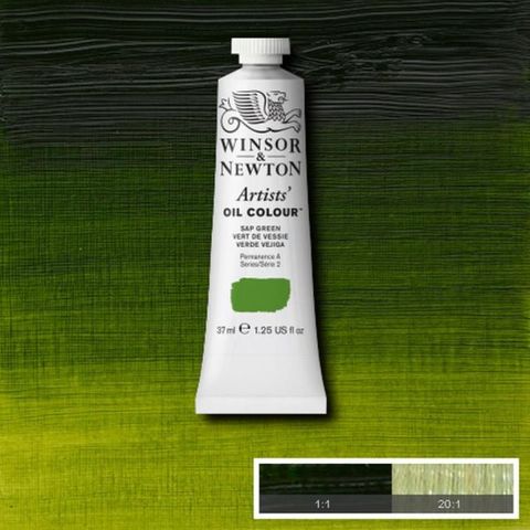 W&N ARTISTS OIL 37ML SAP GREEN S2