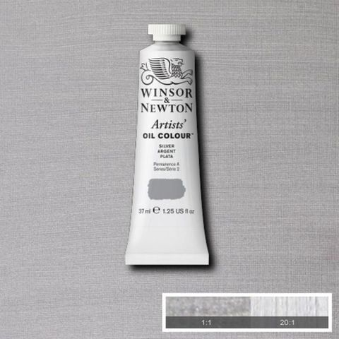 W&N ARTISTS OIL 37ML SILVER S2