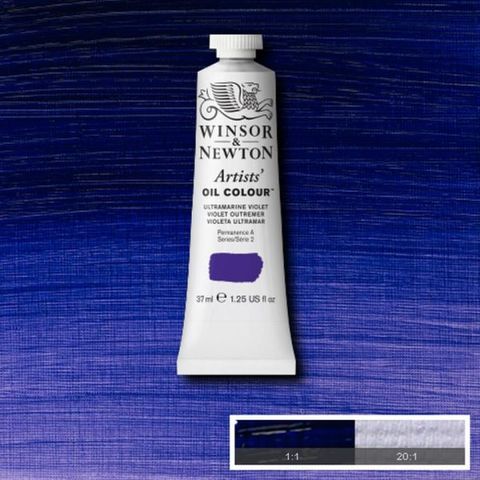 W&N ARTISTS OIL 37ML ULTRAMARINE VIOLET S2