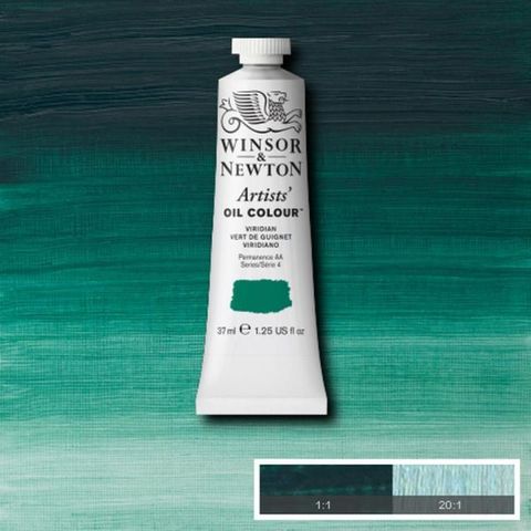 W&N ARTISTS OIL 37ML VIRIDIAN S4