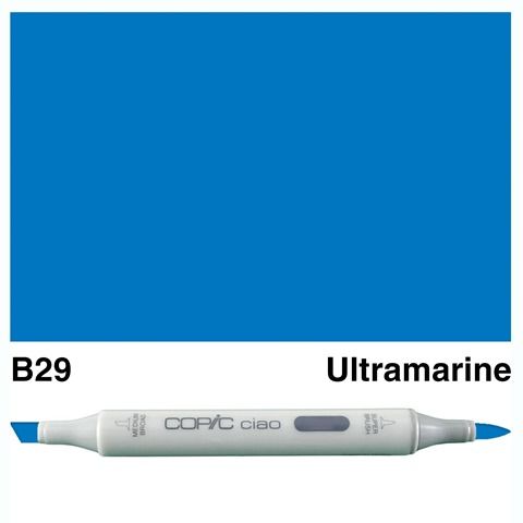 COPIC CIAO MARKER B29 ULTRAMARINE BLUE