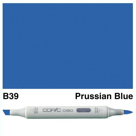 COPIC CIAO MARKER B39 PRUSSIAN BLUE