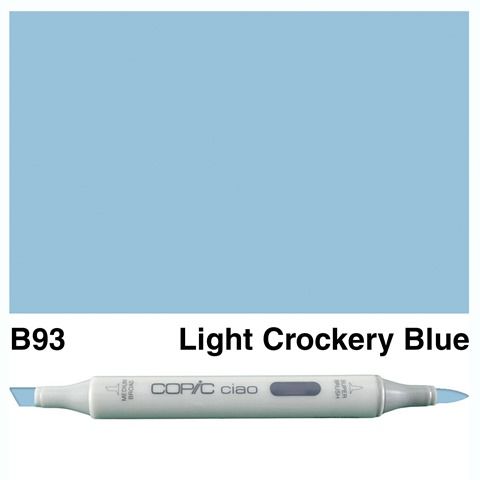 COPIC CIAO MARKER B93 LIGHT CROCKERY BLUE