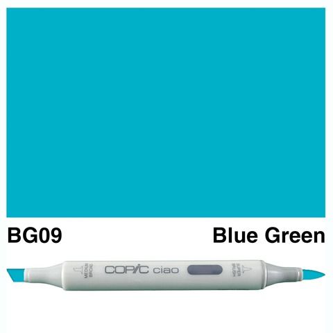 COPIC CIAO MARKER BG09 BLUE GREEN
