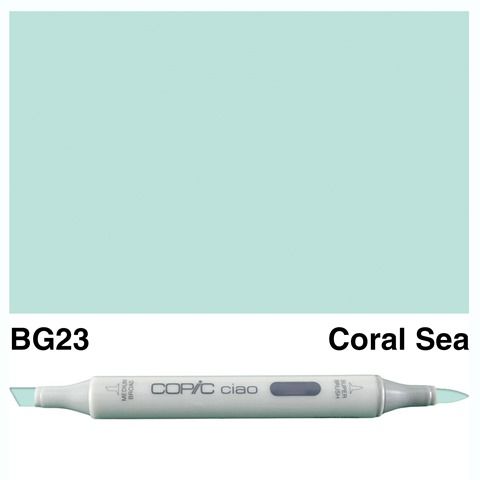 COPIC CIAO MARKER BG23 CORAL SEA