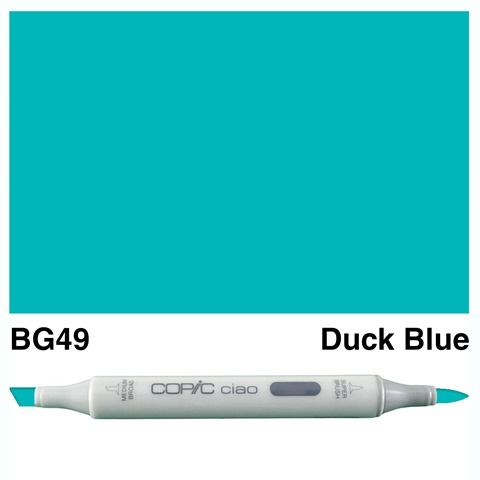 COPIC CIAO MARKER BG49 DUCK BLUE