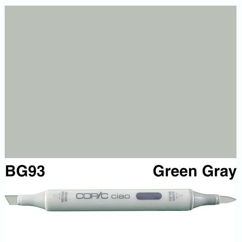 COPIC CIAO MARKER BG93 GREEN GRAY