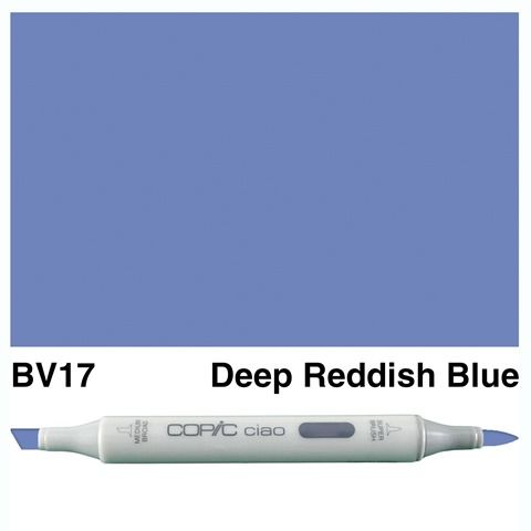 COPIC CIAO MARKER BV17 DEEP REDDISH BLUE