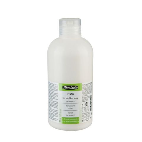 SCHMINCKE TRANSPARENT PRIMER 500ML