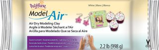 POLYFORM MODEL AIR DRY CLAY 1KG WHITE