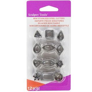 PREMO SCULPEY MINI METAL CUTTERS 12PC