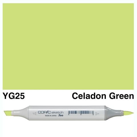 COPIC SKETCH MARKER YG25 CELADON GREEN