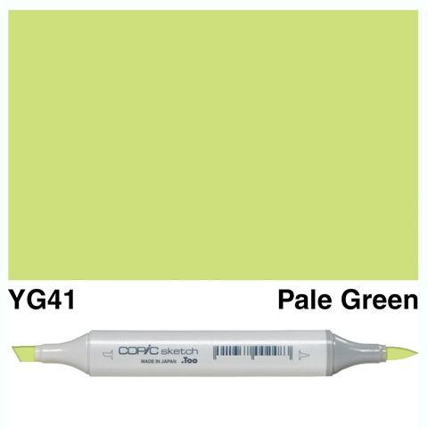 COPIC SKETCH MARKER YG41 PALE GREEN