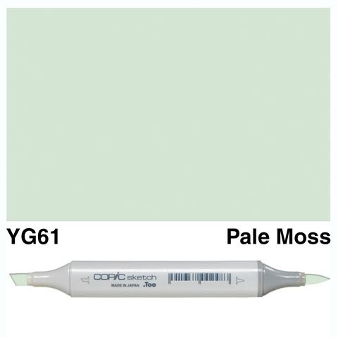 COPIC SKETCH MARKER YG61 PALE MOSS