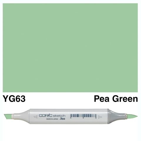 COPIC SKETCH MARKER YG63 PEA GREEN