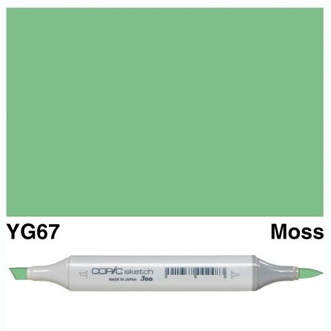 COPIC SKETCH MARKER YG67 MOSS