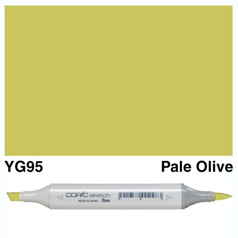 COPIC SKETCH MARKER YG95 PALE OLIVE