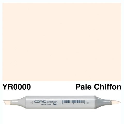 COPIC SKETCH MARKER YR0000 PALE CHIFFON