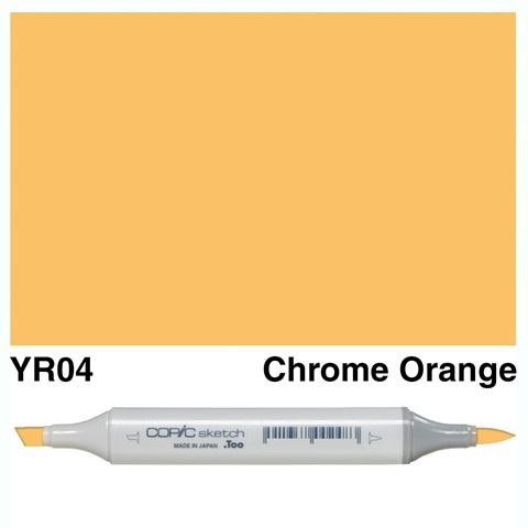 COPIC SKETCH MARKER YR04 CHROME ORANGE