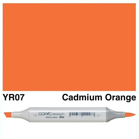 COPIC SKETCH MARKER YR07 CADMIUM ORANGE