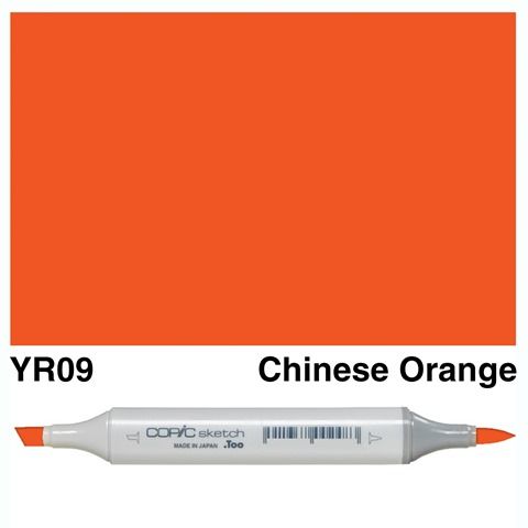 COPIC SKETCH MARKER YR09 CHINESE ORANGE