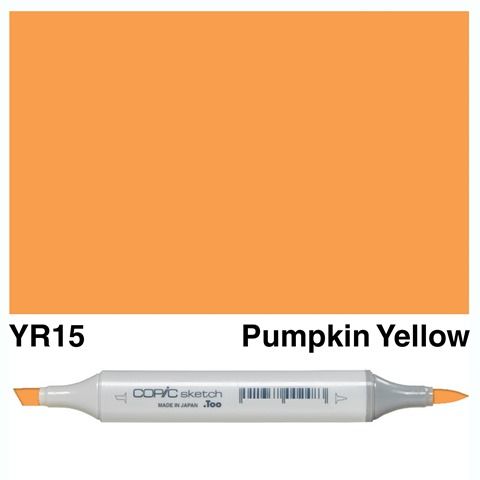 COPIC SKETCH MARKER YR15 PUMPKIN YELLOW