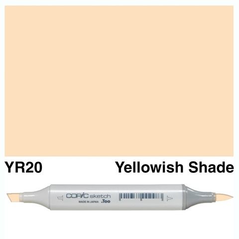 COPIC SKETCH MARKER YR20 YELLOWISH SHADE