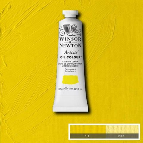 W&N ARTISTS OIL 37ML CADMIUM LEMON S4