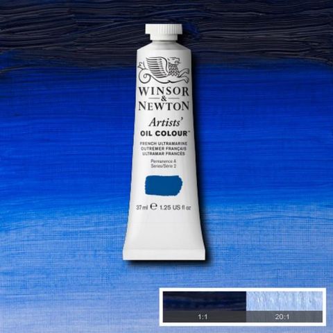 W&N ARTISTS OIL 37ML FRENCH ULTRAMARINE S2