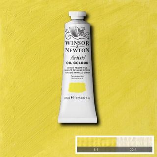 W&N ARTISTS OIL 37ML LEMON YELLOW HUE S4